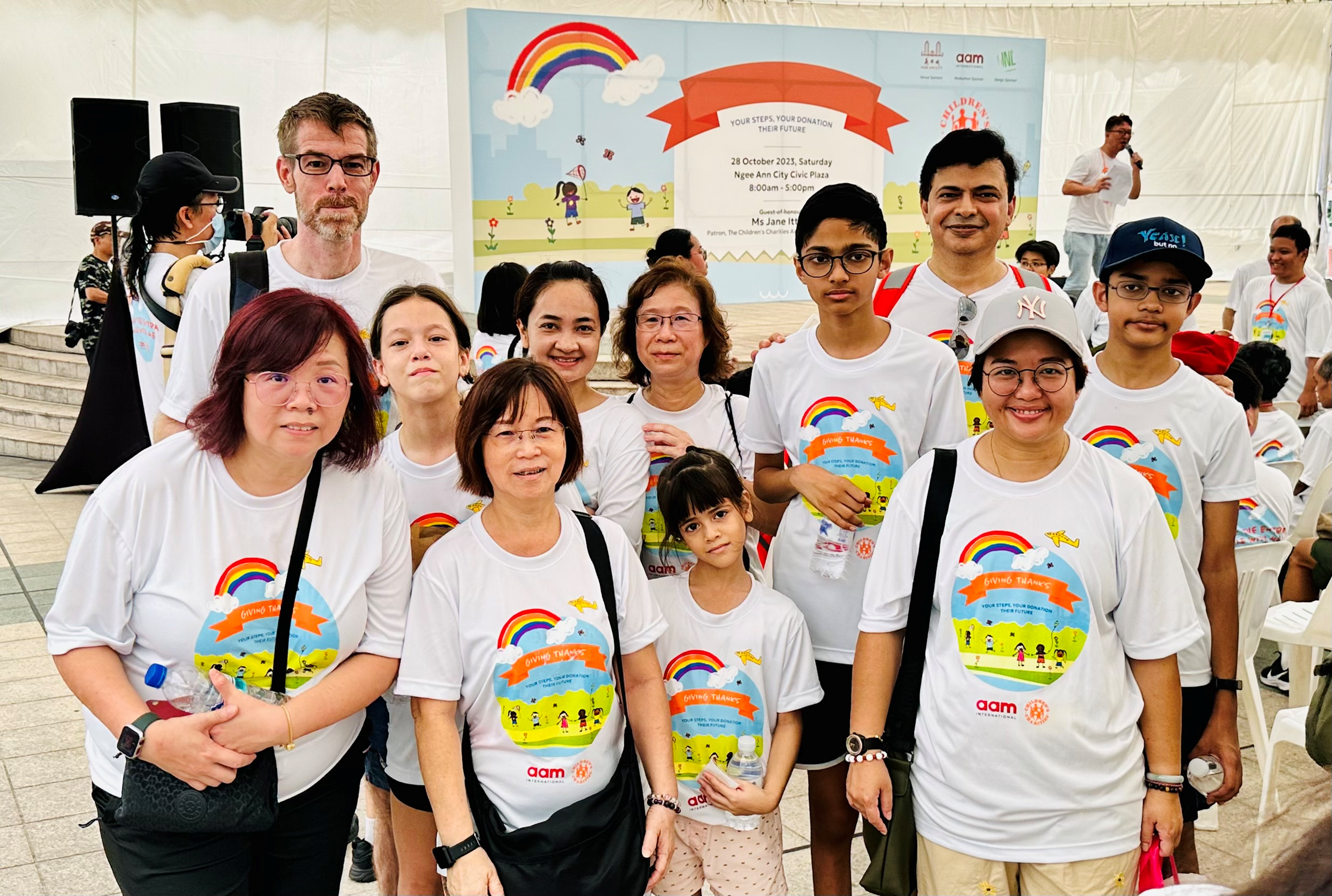 Siegwerk Singapur unterstützt Wohltätigkeitsorganisationen in der Region mit dem „Geh die Extrameile mit mir“ Spendenlauf