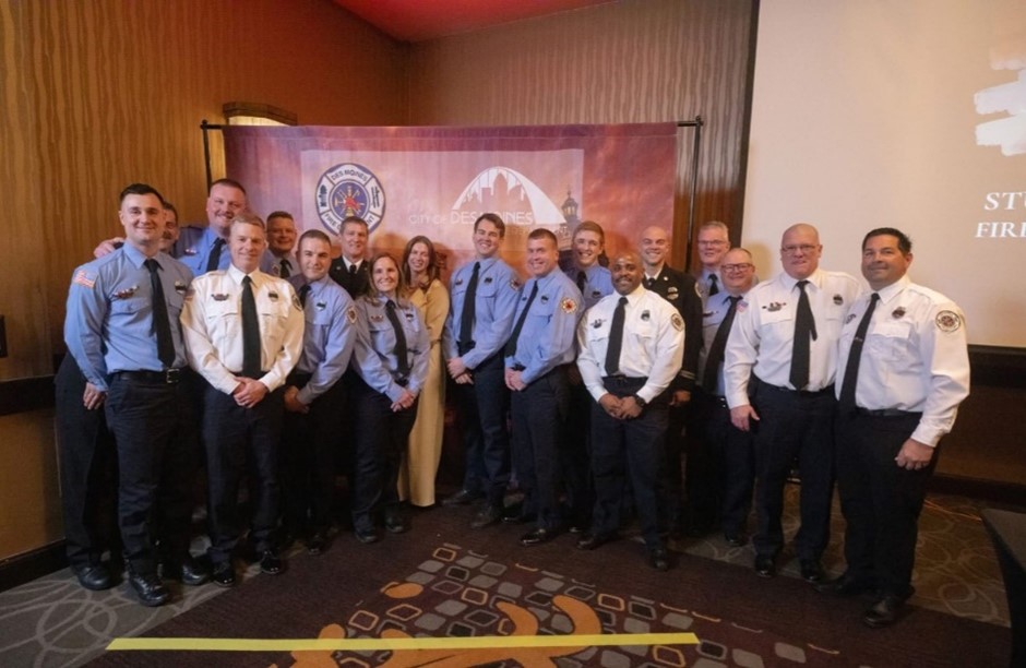 Siegwerk Des Moines supports local area fire department