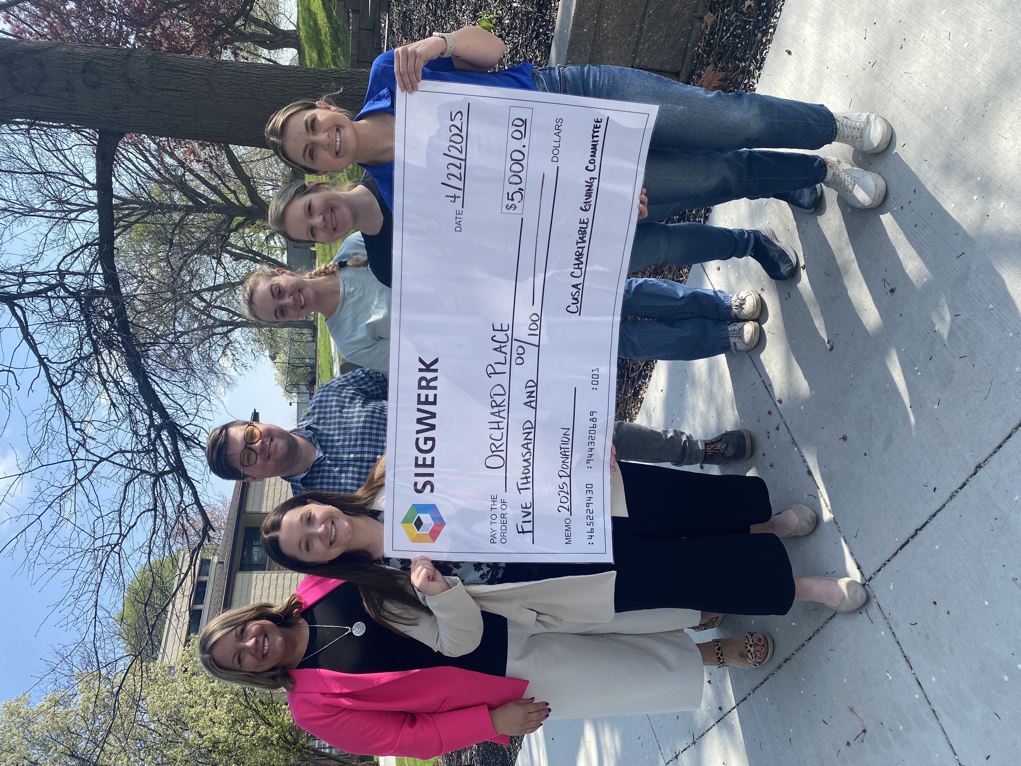Siegwerk CUSA supports child and teen mental health with generous donation