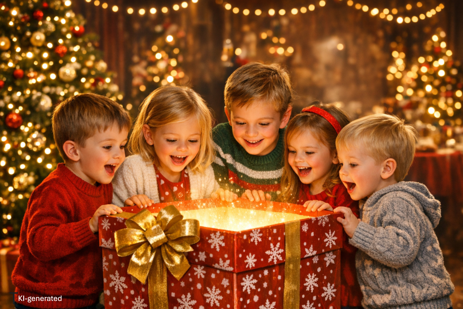 Siegwerk employees fulfill children's personal Christmas wishes