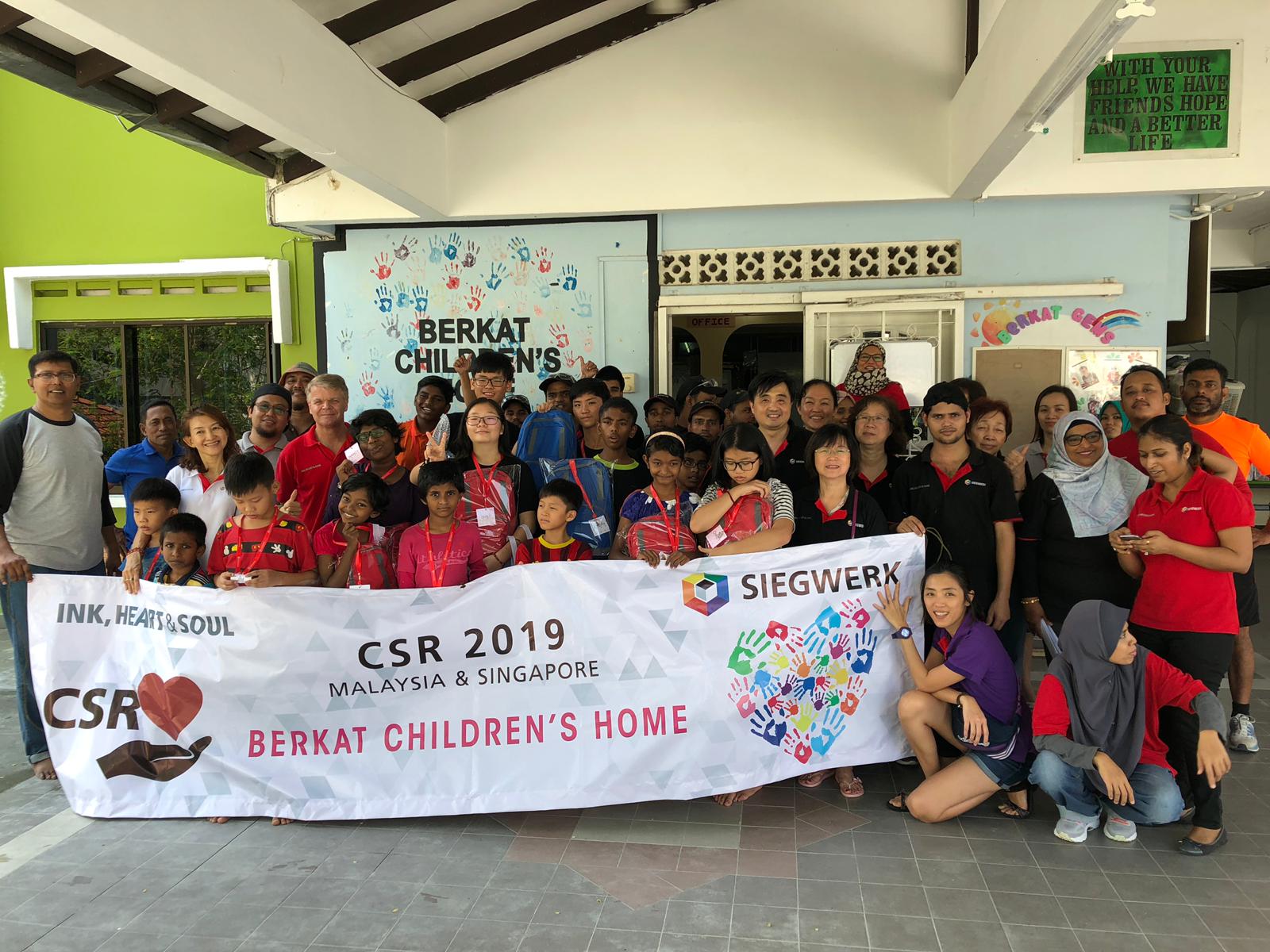 Siegwerk Malaysia and Singapore committed to giving back to the community