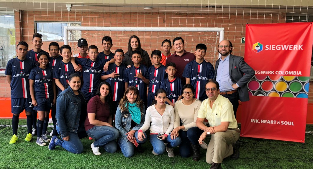 Siegwerk Colombia committed to social responsibility