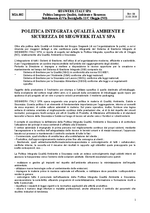 Politica Aziendale 2026